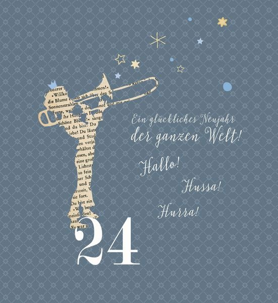 Produktbild: Adventskalenderbuch zum Aufschneiden &ndash; Advent mit 24 gro&szlig;artigen Autorinnen und Autoren