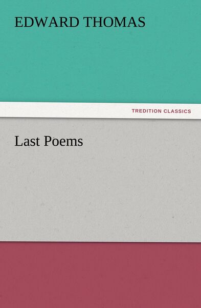 Produktbild: Last Poems