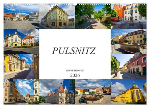 Produktbild: Pulsnitz Impressionen (Wandkalender 2026 DIN A2 quer), CALVENDO Monatskalender