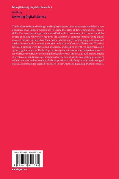 Produktbild: Assessing Digital Literacy
