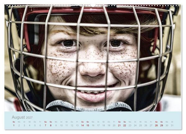 Produktbild: Eishockey! Schneller, h&auml;rter, das Powergame! (Wandkalender 2027 DIN A2 quer), CALVENDO Monatskalender
