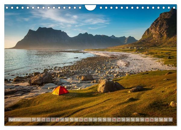 Produktbild: Land. Licht. Meer. (Wandkalender 2026 DIN A4 quer), CALVENDO Monatskalender