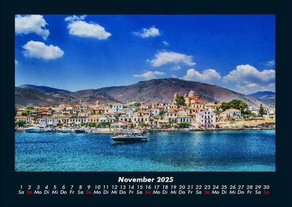Produktbild: Boote 2025 Fotokalender DIN A4