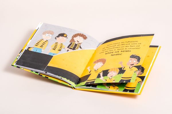 Produktbild: BVB &ndash; Ein Mitmachbuch zum Sch&uuml;tteln, Schaukeln, Pusten, Klopfen und sehen, was dann passiert