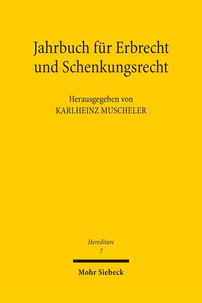 Produktbild: Hereditare - Jahrbuch f&uuml;r Erbrecht und Schenkungsrecht