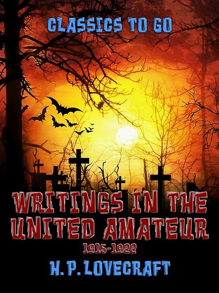 Produktbild: Writings in the United Amateur, 1915-1922