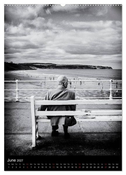 Produktbild: Journeys - Black & White (High Quality Premium Wall Calendar 2027 DIN A2 portrait),CALVENDO 12 Month Wall Calendar