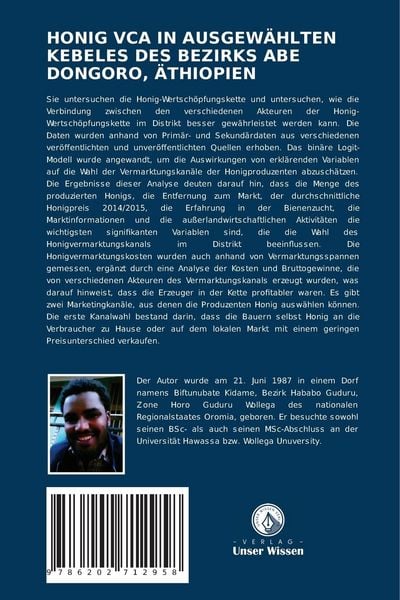 Produktbild: Honig Vca in Ausgew&auml;hlten Kebeles des Bezirks Abe Dongoro, &Auml;thiopien