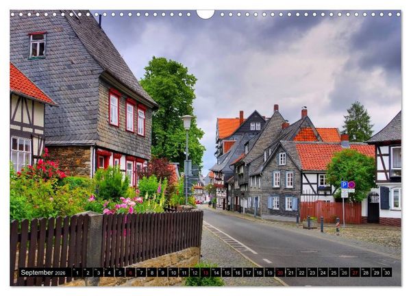 Produktbild: Goslar - Hanse- und Kaiserstadt im Harz (Wandkalender 2026 DIN A3 quer), CALVENDO Monatskalender