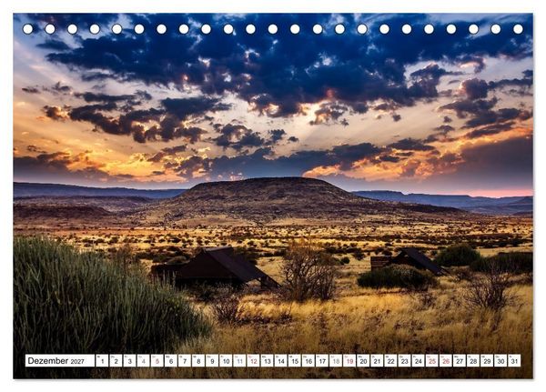 Produktbild: Namibia - Farben und Licht (Tischkalender 2027 DIN A5 quer), CALVENDO Monatskalender