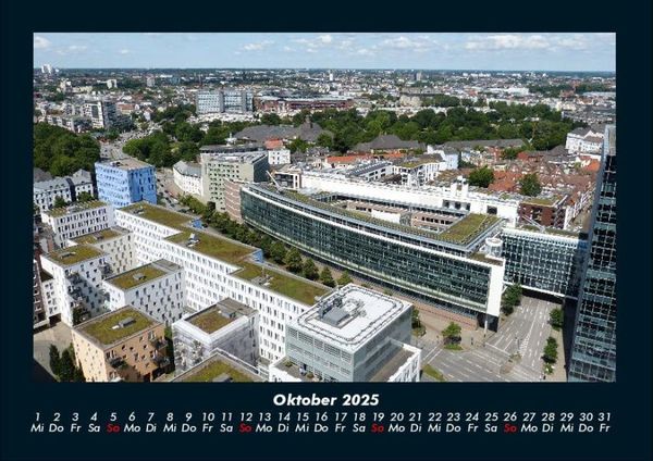 Produktbild: Hamburg 2025 Fotokalender DIN A4