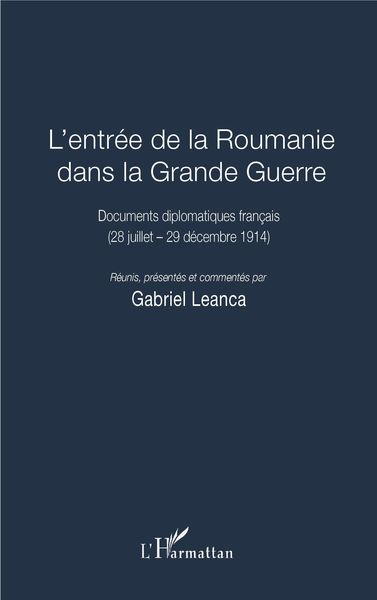 Produktbild: L'entree de la Roumanie dans la Grande Guerre