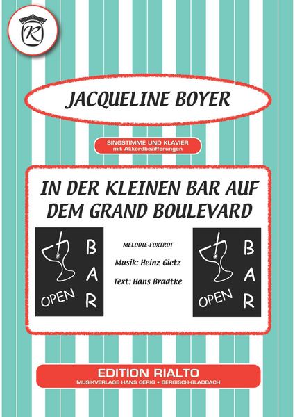 Produktbild: In der kleinen Bar auf dem Grand Boulevard
