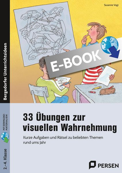 Produktbild: 33 &Uuml;bungen zur visuellen Wahrnehmung