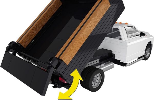 Produktbild: COBI 24659 - RAM 3500 Dump Truck, Bausatz 1:35, 296/1 Klemmbausteine