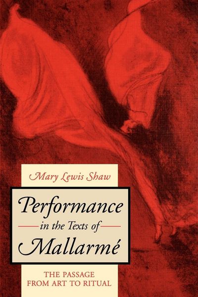 Produktbild: Performance in the Texts of Mallarm&eacute;