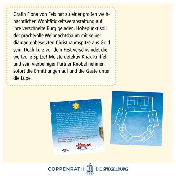 Produktbild: Zettel-Adventskalender &ndash; Weihnachtsraub auf Burg Felsenfest