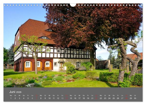Produktbild: Umgebindeh&auml;user in der Oberlausitz (Wandkalender 2026 DIN A3 quer), CALVENDO Monatskalender