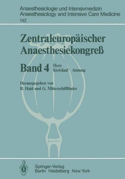 Produktbild: Zentraleurop&auml;ischer Anaesthesiekongre&szlig;
