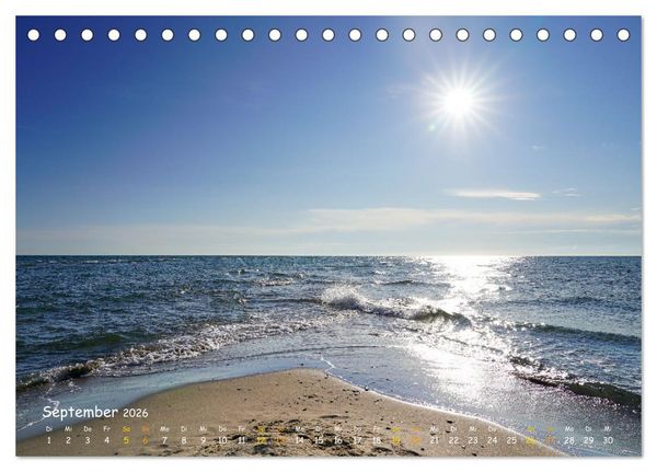 Produktbild: Nordj&uuml;tland - D&auml;nemarks Norden erleben (Tischkalender 2026 DIN A5 quer), CALVENDO Monatskalender