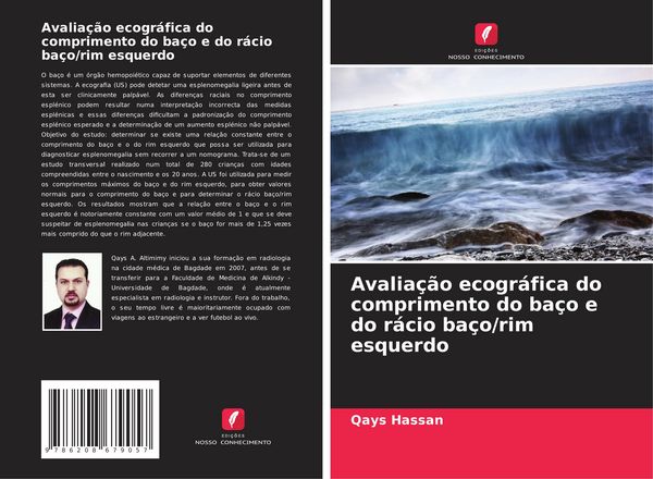 Produktbild: Avalia&ccedil;&atilde;o ecogr&aacute;fica do comprimento do ba&ccedil;o e do r&aacute;cio ba&ccedil;o/rim esquerdo