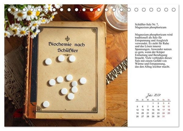 Produktbild: Die Kraft der Mineralbalance (Tischkalender 2027 DIN A5 quer), CALVENDO Monatskalender