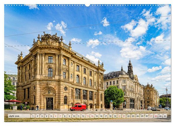 Produktbild: M&uuml;nchen Impressionen (Wandkalender 2026 DIN A2 quer), CALVENDO Monatskalender