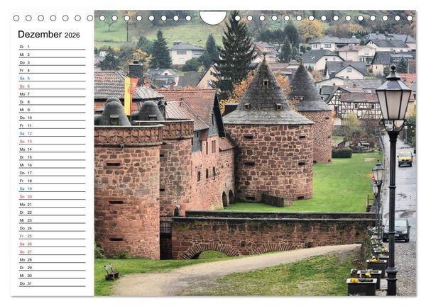 Produktbild: Herrliches Hessen - B&uuml;dingen (Wandkalender 2026 DIN A4 quer), CALVENDO Monatskalender