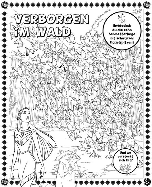 Produktbild: Disney Prinzessin: Mein Wimmel-Malblock