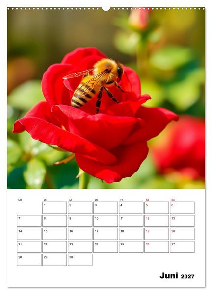 Produktbild: Die leisen Stimmen der Tiere (hochwertiger Premium Wandkalender 2027 DIN A2 hoch), Kunstdruck in Hochglanz