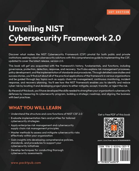 Produktbild: Unveiling NIST Cybersecurity Framework 2.0