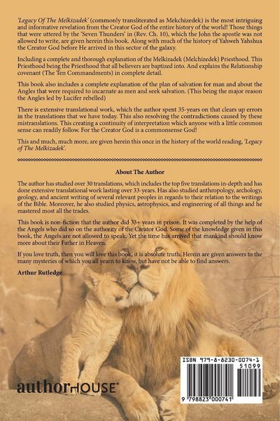 Produktbild: Legacy of the Melkizadek
