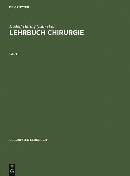 Produktbild: Lehrbuch Chirurgie