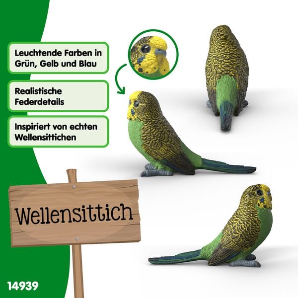 Produktbild: schleich&reg; 14939 Wellensittich