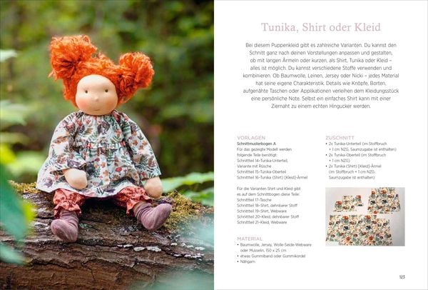 Produktbild: Handgemachte Puppen im Waldorf-Stil