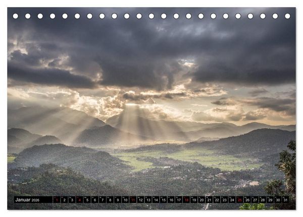 Produktbild: Lichtmomente - Eine Reise durch Nepal (Tischkalender 2026 DIN A5 quer), CALVENDO Monatskalender