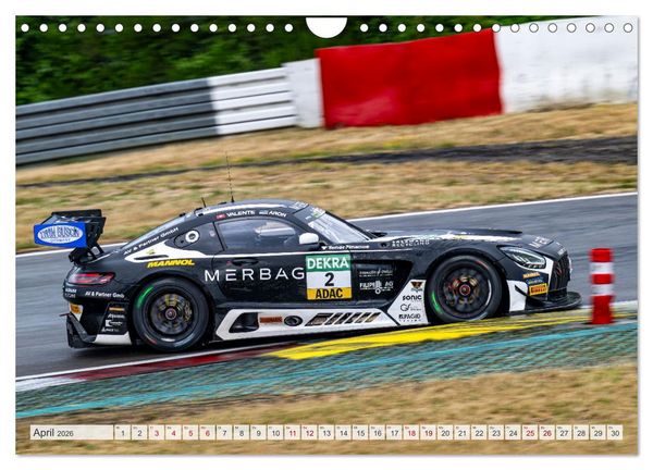 Produktbild: Schwaben Pfeile - STARS beim GT MASTERS (Wandkalender 2026 DIN A4 quer), CALVENDO Monatskalender