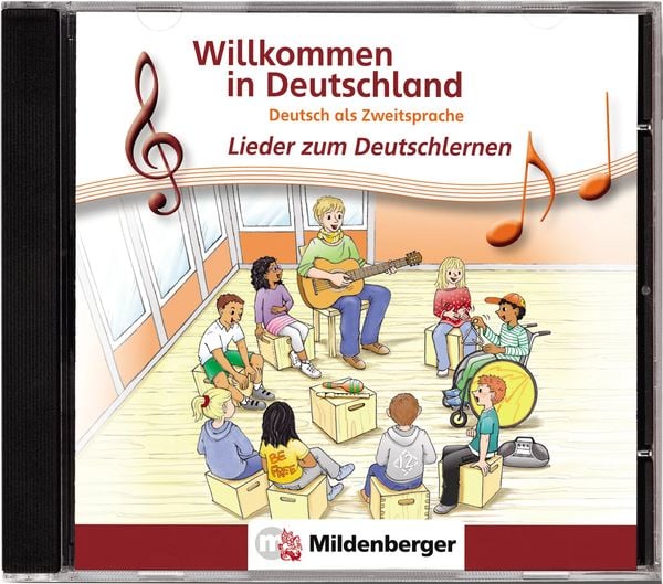 Willkommen in Deutschland – Lieder zum Deutschlernen, CD - Hartmut Quiring, CD, 9783619141487