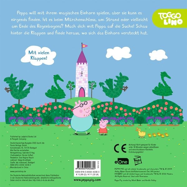 Produktbild: Peppa Pig: Wo ist Peppas magisches Einhorn?