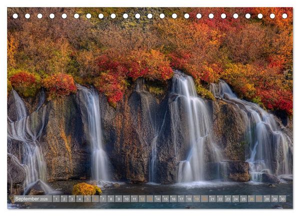 Produktbild: Island - Traumland am Rande der Arktis (Tischkalender 2026 DIN A5 quer), CALVENDO Monatskalender