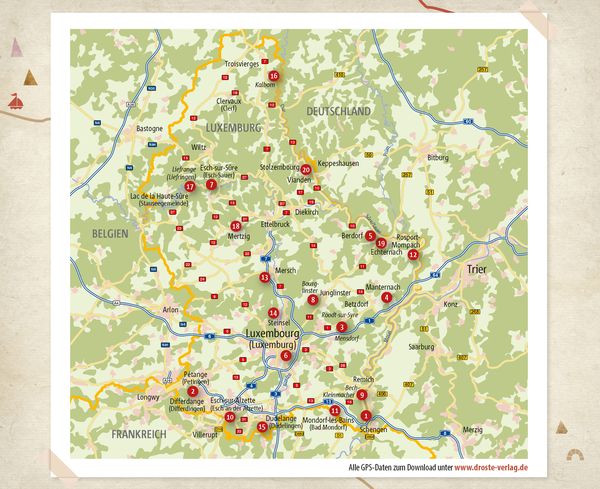 Produktbild: Luxemburg. Wandern f&uuml;r die Seele