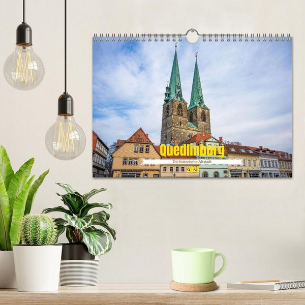 Produktbild: Quedlinburg - Die historische Altstadt (Wandkalender 2027 DIN A4 quer), CALVENDO Monatskalender