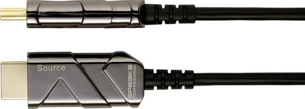 Produktbild: SpeaKa Professional HDMI Anschlusskabel HDMI-A Stecker, HDMI-A Stecker 15.00 m Schwarz SP-8821988 8K UHD HDMI-Kabel