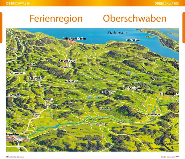 Produktbild: Kindersommer Reisef&uuml;hrer f&uuml;r Allg&auml;u Bodensee Oberschwaben