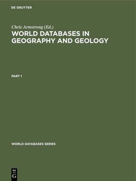 Produktbild: World Databases in Geography and Geology