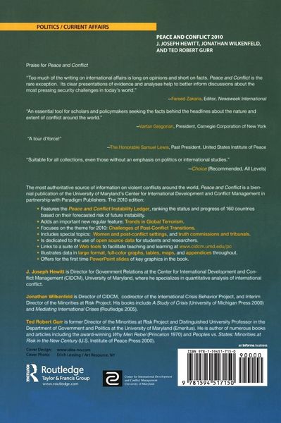 Produktbild: Peace and Conflict 2010