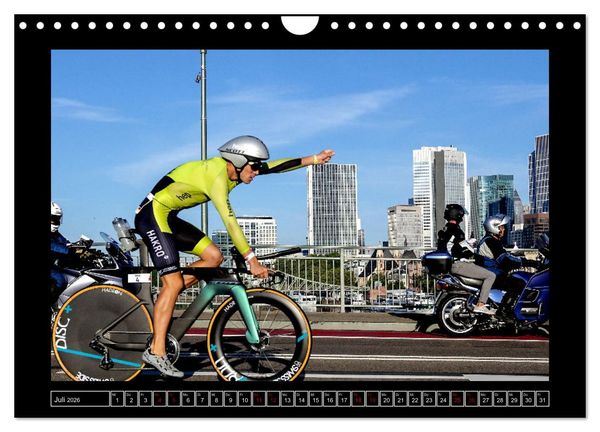 Produktbild: TRIATHLON Impressionen (Wandkalender 2026 DIN A4 quer), CALVENDO Monatskalender
