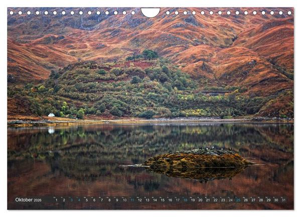 Produktbild: Abenteuer Schottland (Wandkalender 2026 DIN A4 quer), CALVENDO Monatskalender