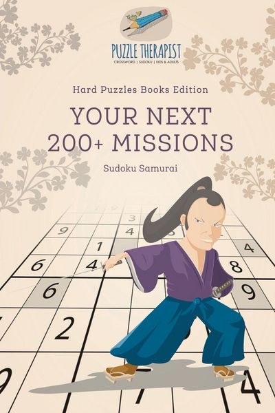 Produktbild: Your Next 200+ Missions | Sudoku Samurai | Hard Puzzles Books Edition