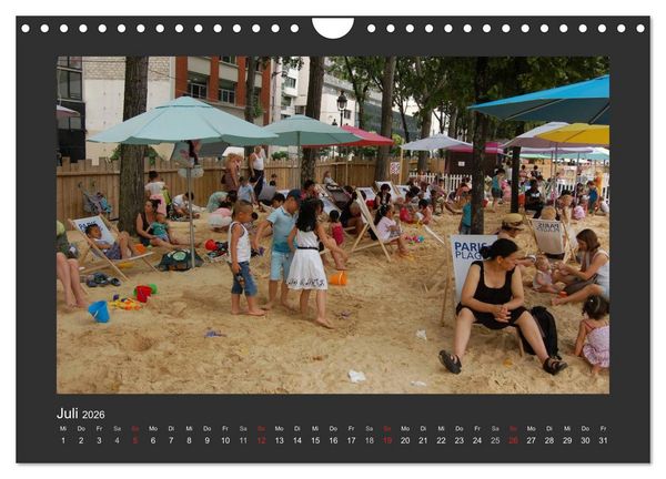 Produktbild: Paris, mon amour (Wandkalender 2026 DIN A4 quer), CALVENDO Monatskalender